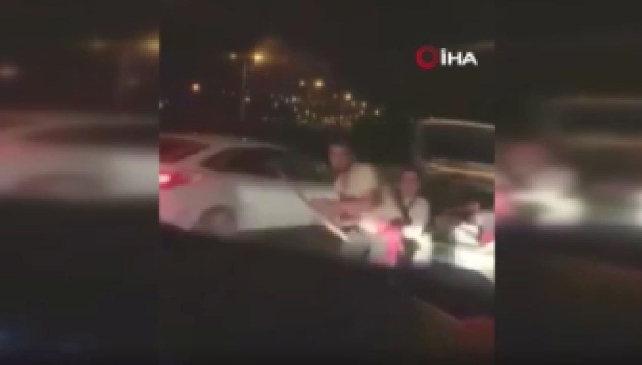 ankarada trafikte baltali saldiri kamerada m9mpyAsy