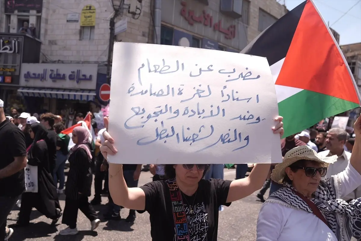 filistinliler gazze soykirimini protesto etti hBtHGO7M