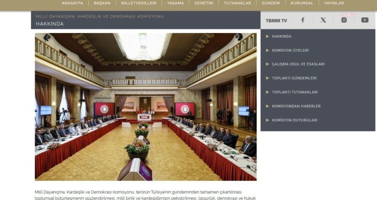 komisyona hazirlanan internet sitesinde tutanak detayi 8eA4s3TZ