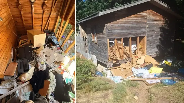 uludagda ayi girdigi barakada hasar olusturdu IeT38VG7